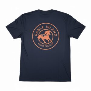 Sable Island Wild Horse Logo Tee (Midnight Blue)